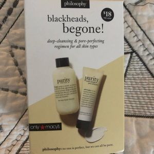 New unopened philosophy purity set